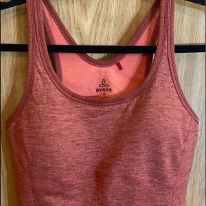 Prana Size M Orange Activewear Tank Top